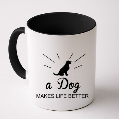 A Dog Makes Life Better Mug