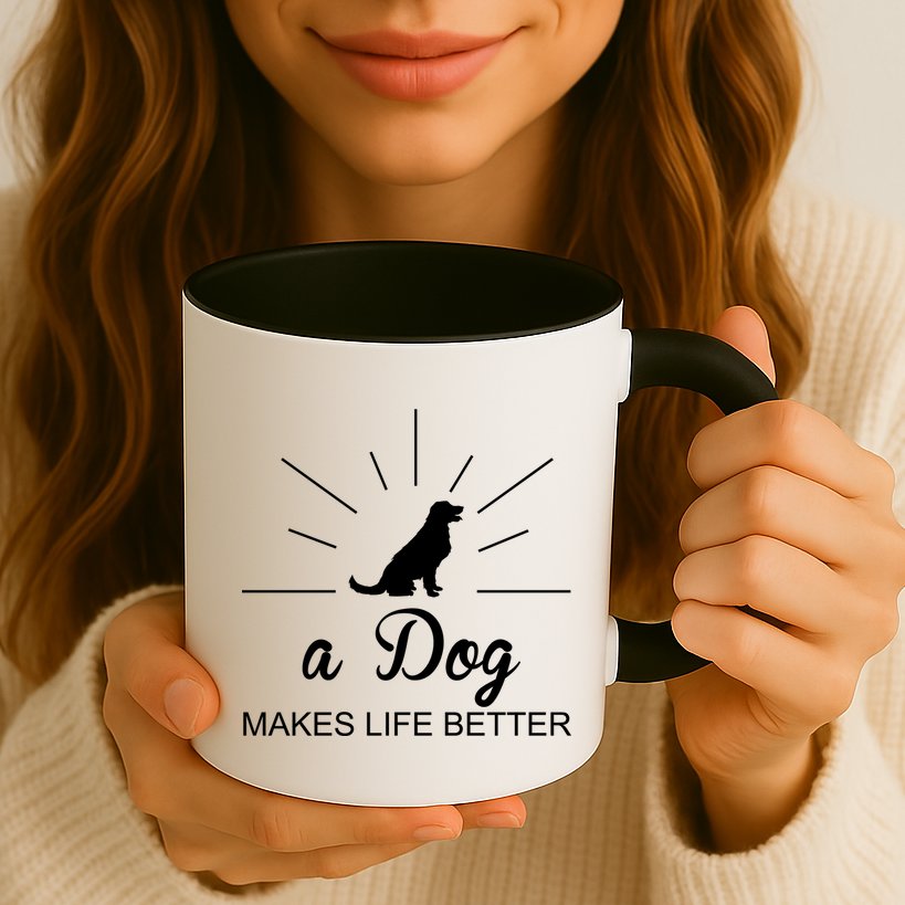 A Dog Makes Life Better Mug