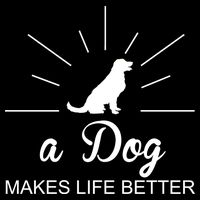 A Dog Makes Life Better Premium T-Shirt