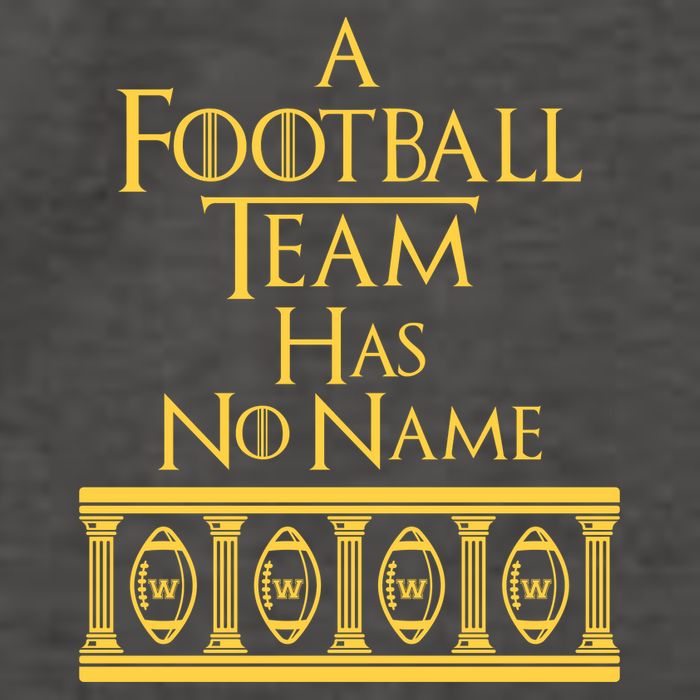 A Football Team Has No Name Washington Football Team Vector Backpack