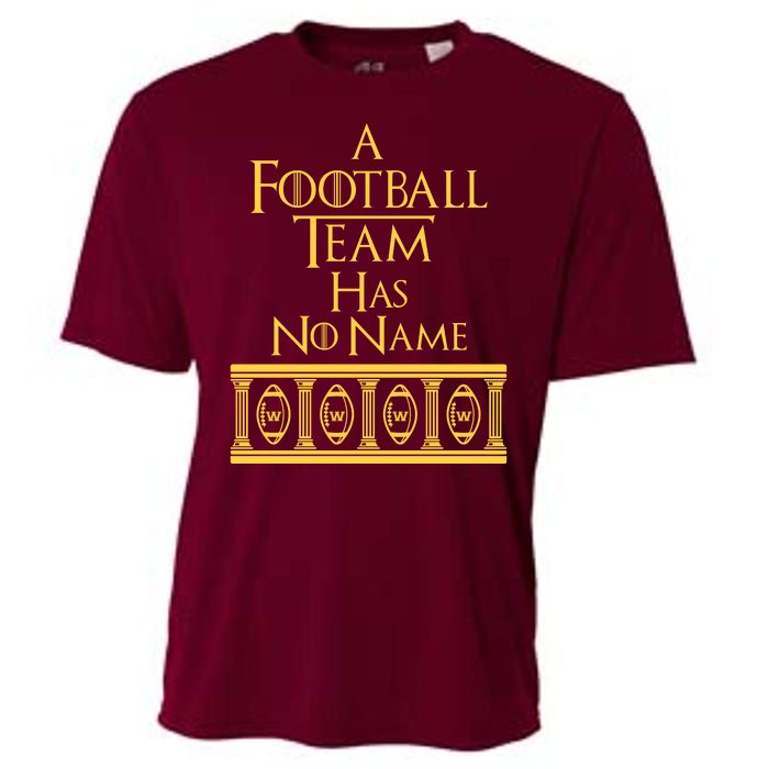 A Football Team Has No Name Washington Football Team Cooling Performance Crew T-Shirt