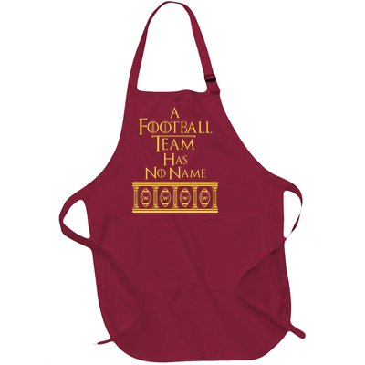 A Football Team Has No Name Washington Football Team Full-Length Apron With Pockets