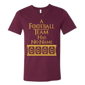 A Football Team Has No Name Washington Football Team V-Neck T-Shirt