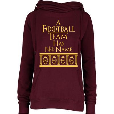 A Football Team Has No Name Washington Football Team Womens Funnel Neck Pullover Hood