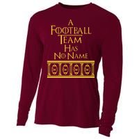 A Football Team Has No Name Washington Football Team Cooling Performance Long Sleeve Crew