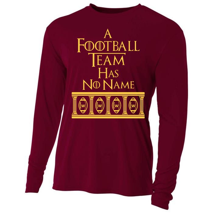 A Football Team Has No Name Washington Football Team Cooling Performance Long Sleeve Crew