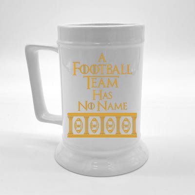 A Football Team Has No Name Washington Football Team Beer Stein