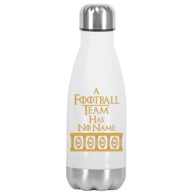 A Football Team Has No Name Washington Football Team Stainless Steel Insulated Water Bottle