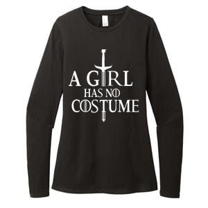 A Girl Has No Costume Womens CVC Long Sleeve Shirt