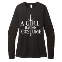 A Girl Has No Costume Womens CVC Long Sleeve Shirt