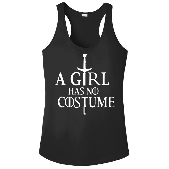 A Girl Has No Costume Ladies PosiCharge Competitor Racerback Tank