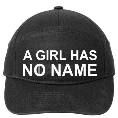 A Girl Has No Name 7-Panel Snapback Hat