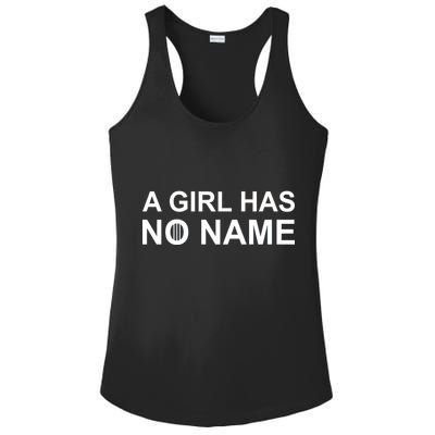 A Girl Has No Name Ladies PosiCharge Competitor Racerback Tank