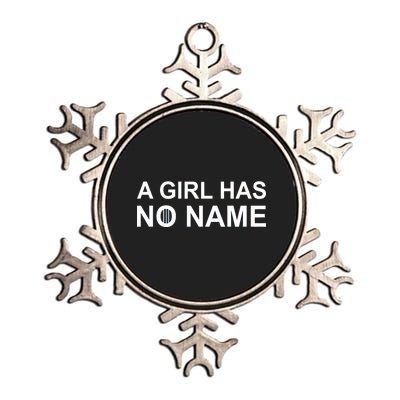 A Girl Has No Name Metallic Star Ornament