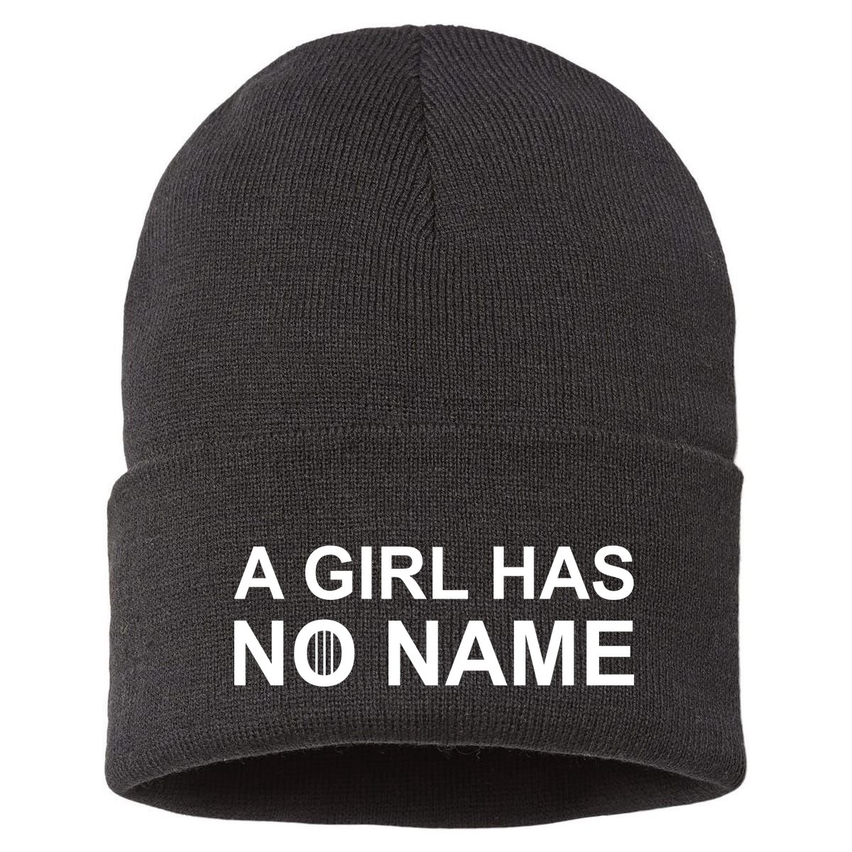 A Girl Has No Name Sustainable Knit Beanie
