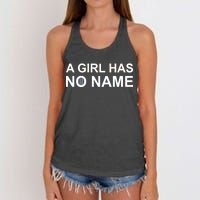 A Girl Has No Name Women's Knotted Racerback Tank