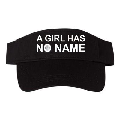 A Girl Has No Name Valucap Bio-Washed Visor