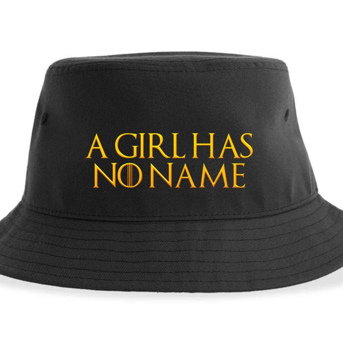 A Girl Has No Name Gold Limited Edition Sustainable Bucket Hat