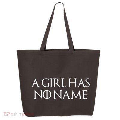 A Girl Has No Name Quote 25L Jumbo Tote