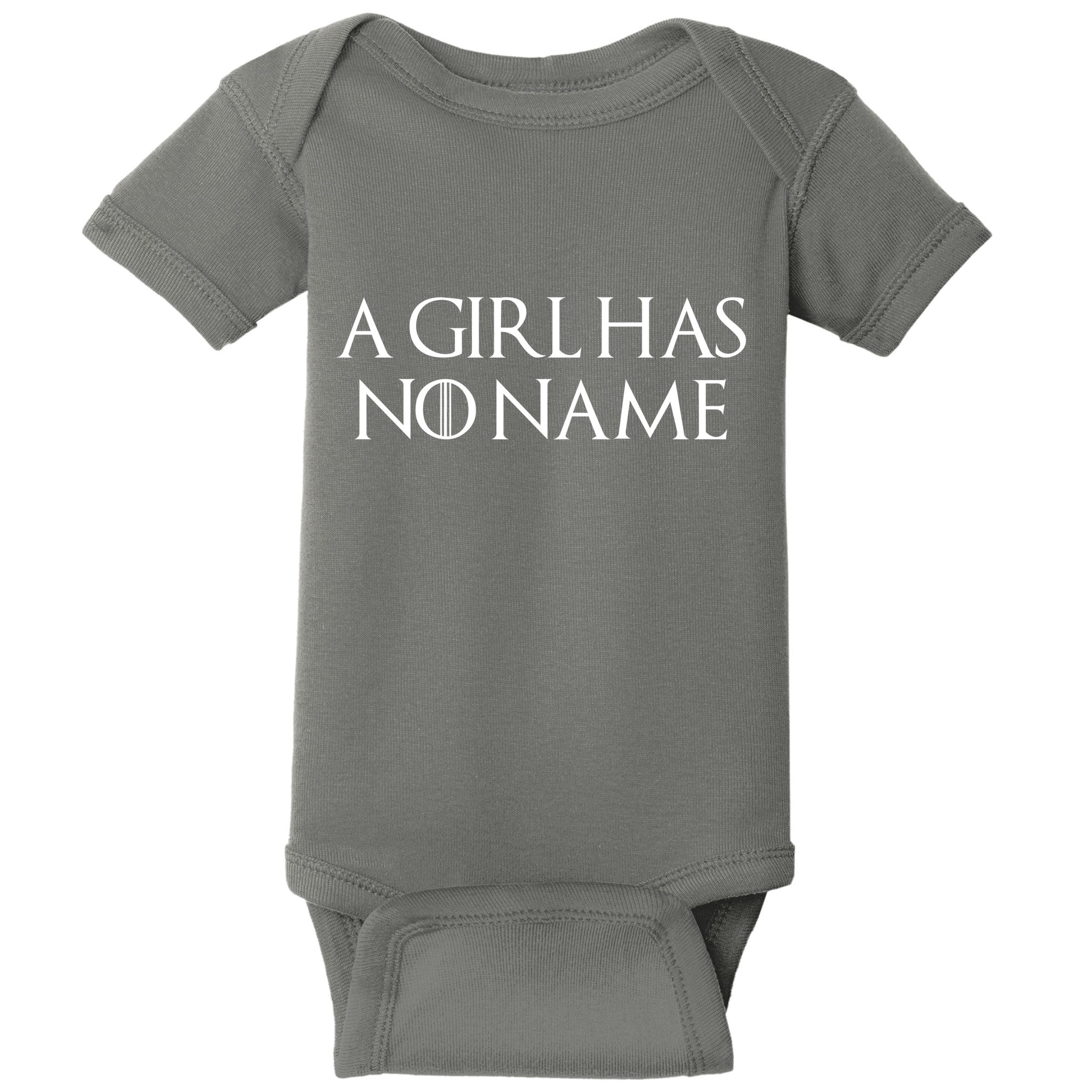 A Girl Has No Name Quote Baby Bodysuit