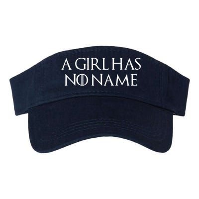 A Girl Has No Name Quote Valucap Bio-Washed Visor