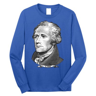 A Ham A Ham Big Face Portrait Long Sleeve Shirt