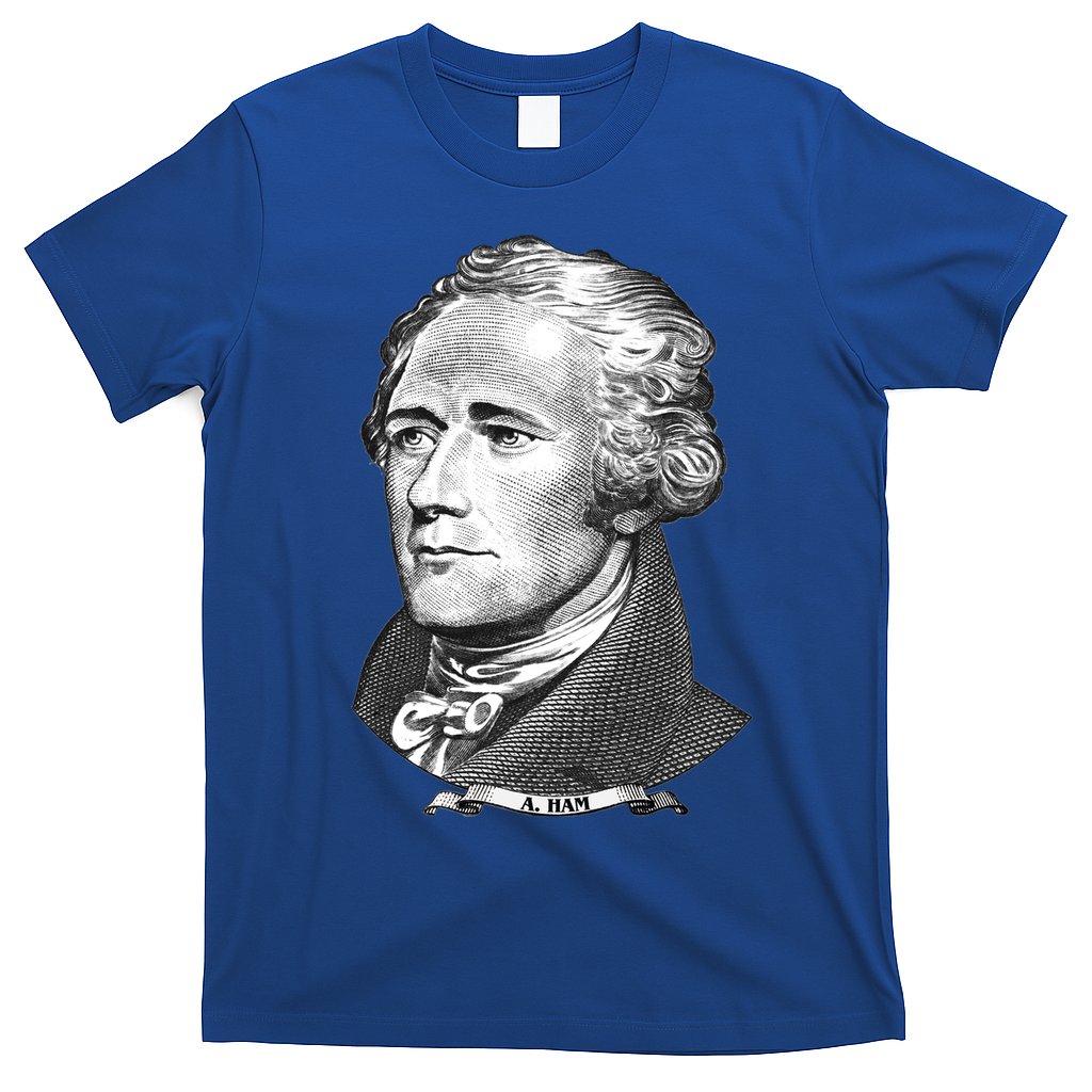 A Ham A Ham Big Face Portrait T-Shirt