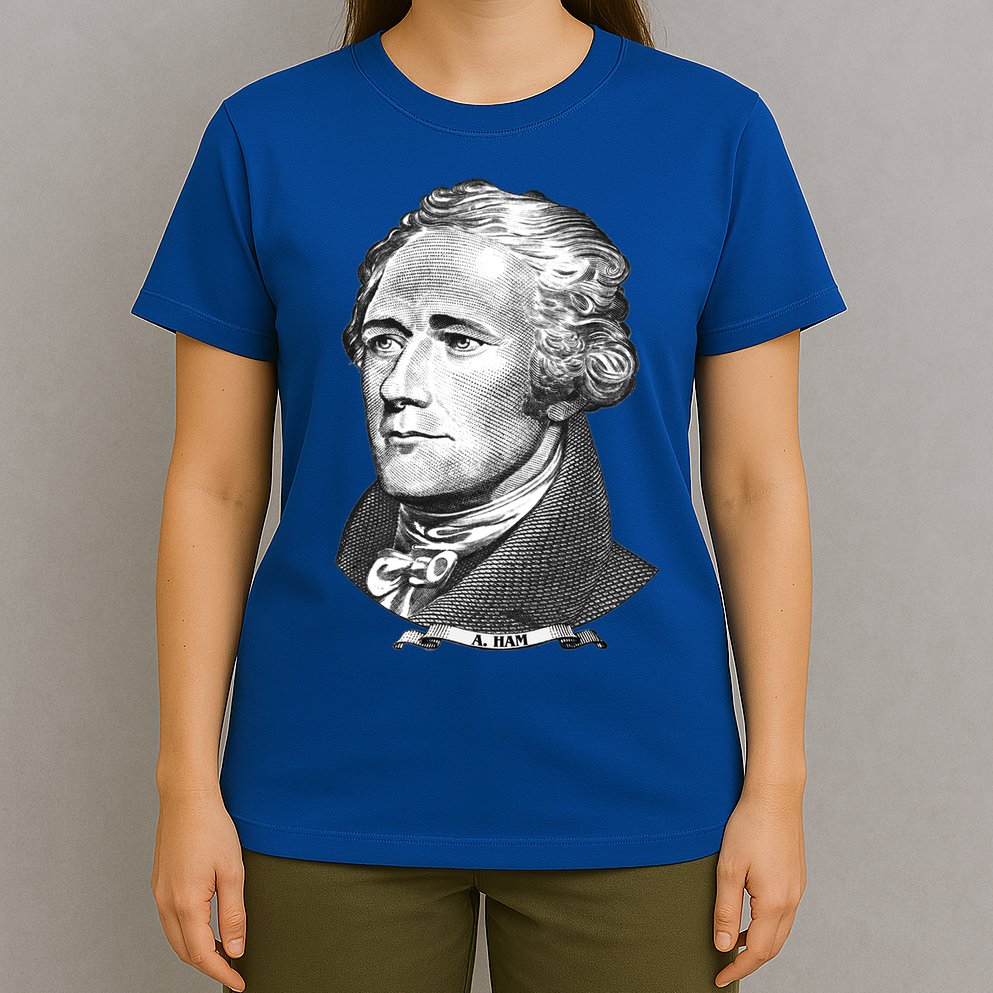 A Ham A Ham Big Face Portrait T-Shirt