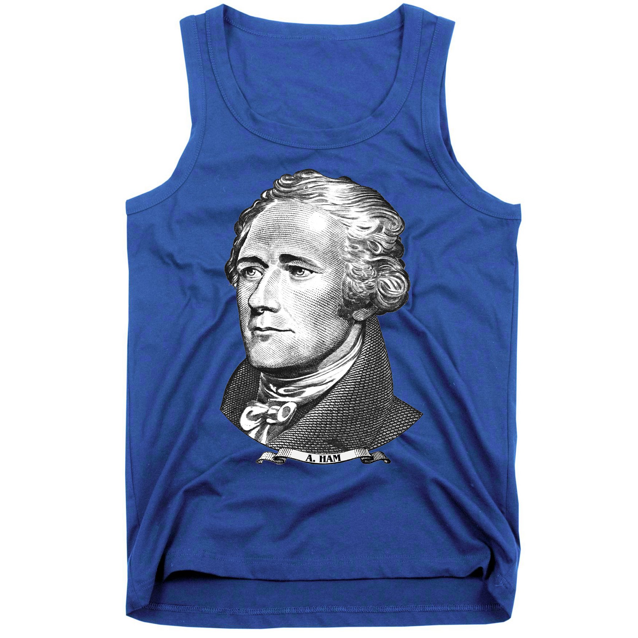 A Ham A Ham Big Face Portrait Tank Top