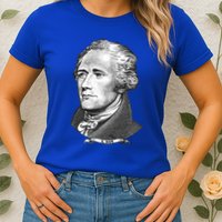 A Ham A Ham Big Face Portrait Womens T-Shirt