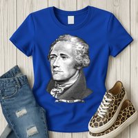 A Ham A Ham Big Face Portrait Womens T-Shirt