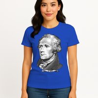 A Ham A Ham Big Face Portrait Womens T-Shirt