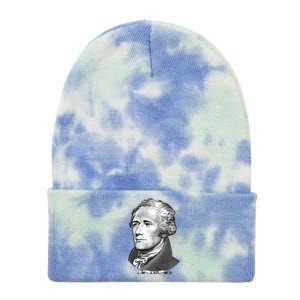 A Ham A Ham Big Face Portrait Tie Dye 12in Knit Beanie