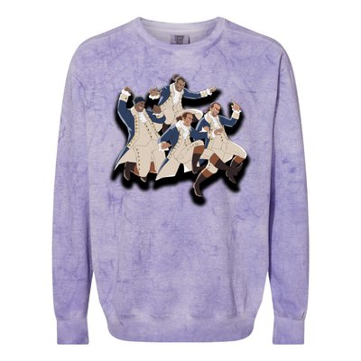 A Ham Hamilton Family Colorblast Crewneck Sweatshirt