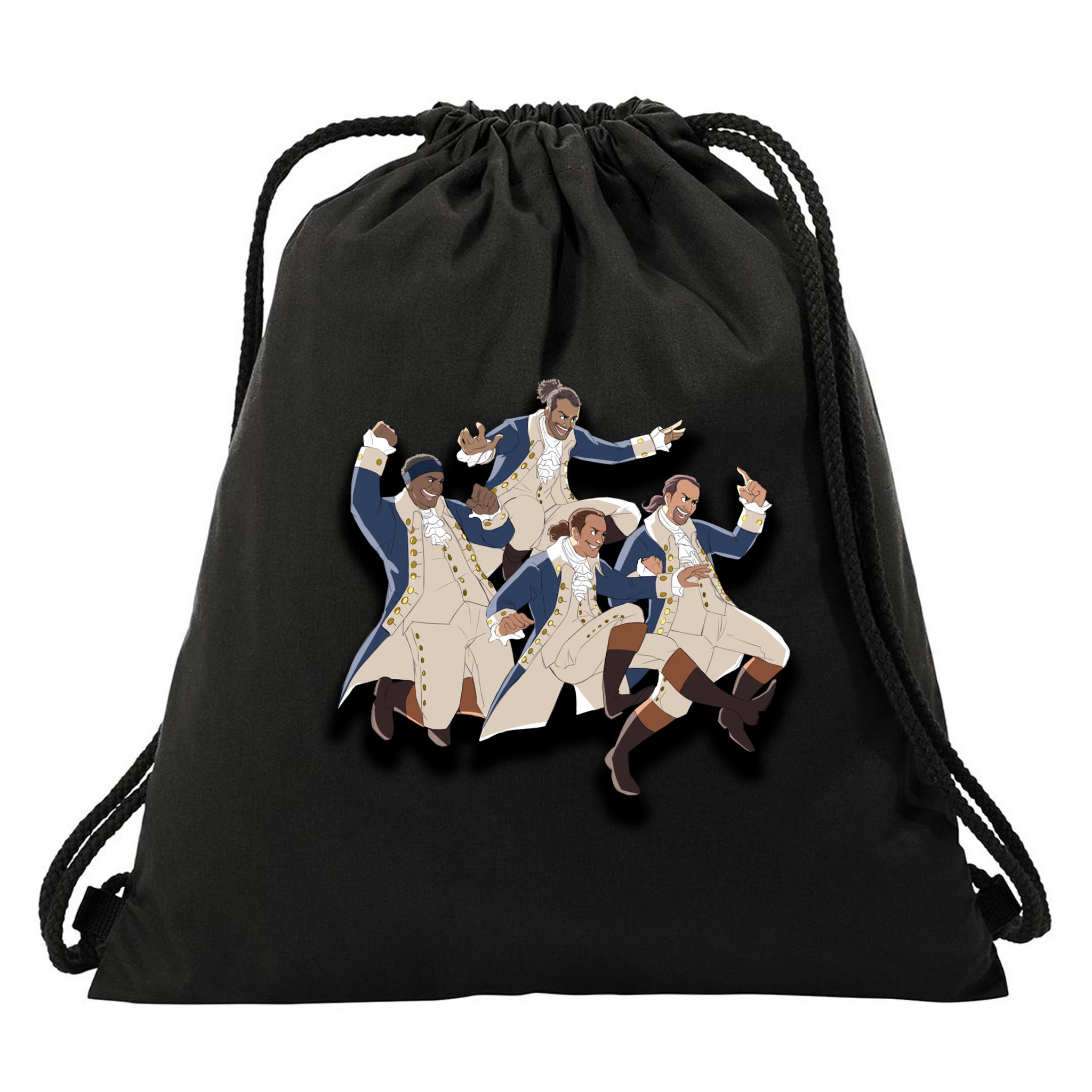 A Ham Hamilton Family Drawstring Bag