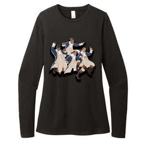 A Ham Hamilton Family Womens CVC Long Sleeve Shirt