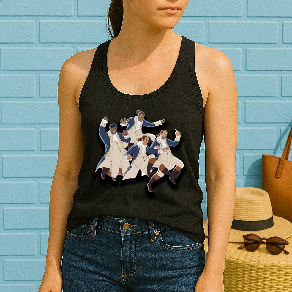 A Ham Hamilton Family Womens Tank Top
