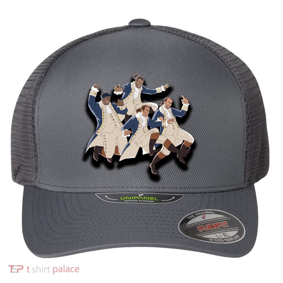 A Ham Hamilton Family Flexfit Unipanel Trucker Cap