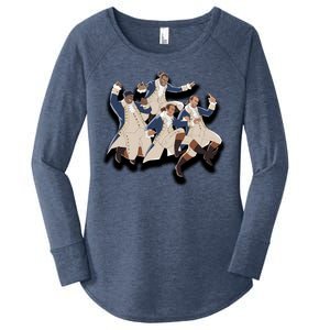 A Ham Hamilton Family Women's Perfect Tri Tunic Long Sleeve Shirt