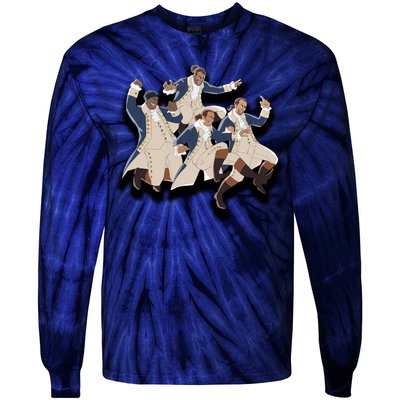 A Ham Hamilton Family Tie-Dye Long Sleeve Shirt