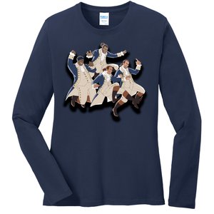 A Ham Hamilton Family Ladies Long Sleeve Shirt