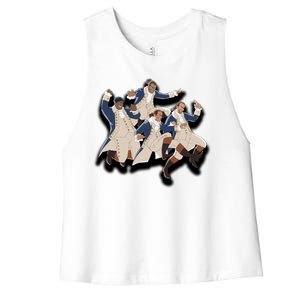 A Ham Hamilton Family Women's Racerback Cropped Tank