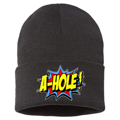 A-Hole Sustainable Knit Beanie