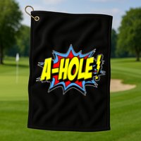 A-Hole Golf Towel