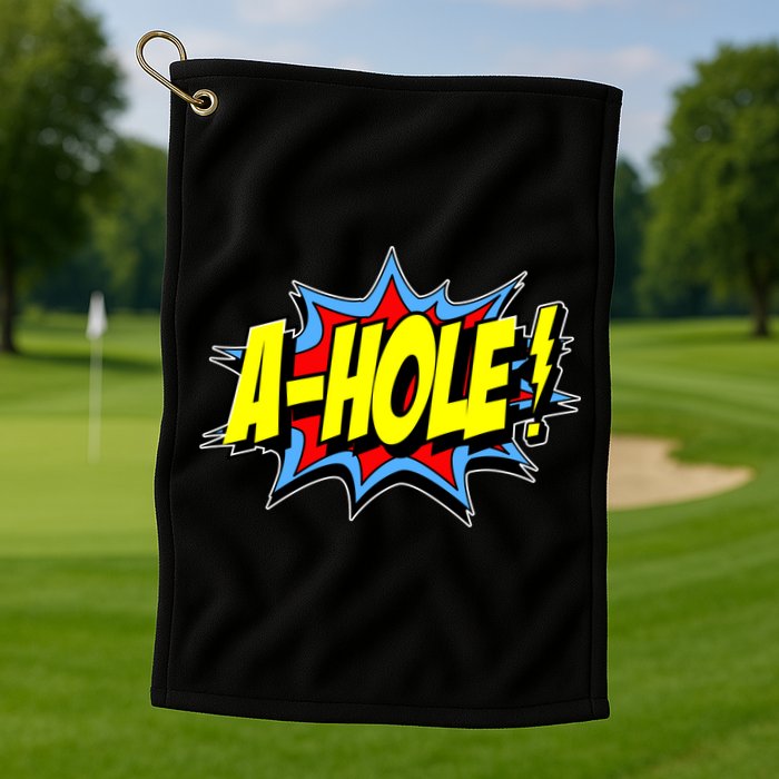 A-Hole Golf Towel