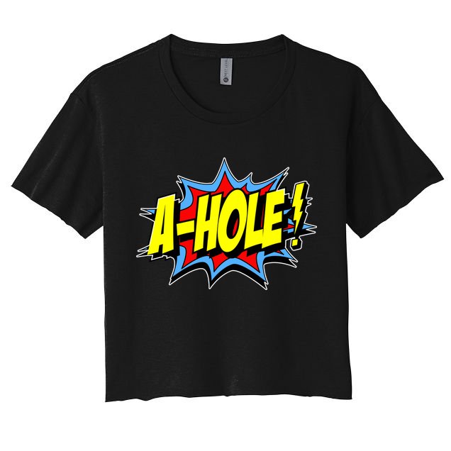 A-Hole Crop Top