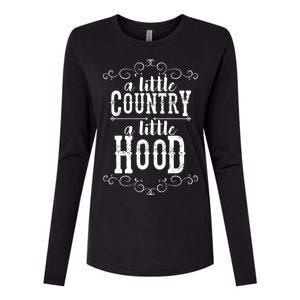 A Little Country A Little Hood Womens Cotton Relaxed Long Sleeve T-Shirt