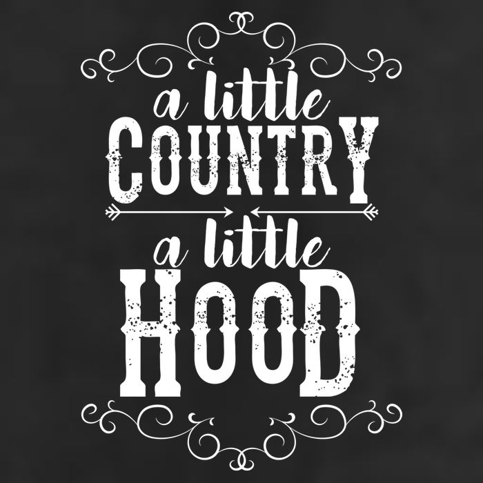 A Little Country A Little Hood Golf Towel