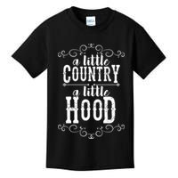 A Little Country A Little Hood Kids T-Shirt