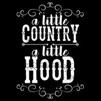 A Little Country A Little Hood Kids T-Shirt